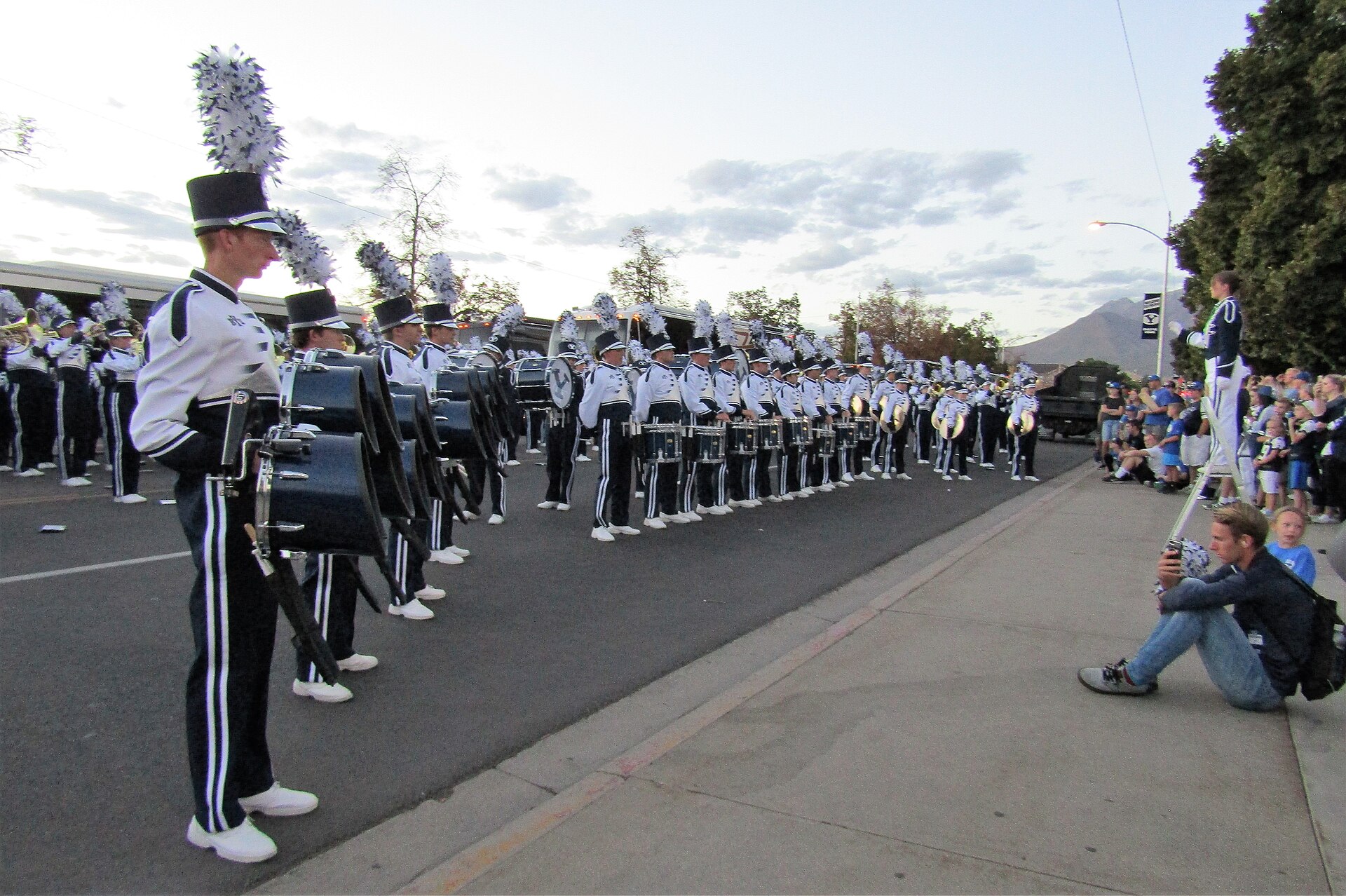 BYU marching band