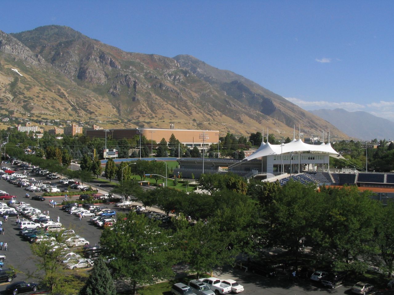 Y Mountain above BYU campus